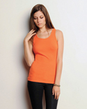 2x1 ribed ladies tank tops